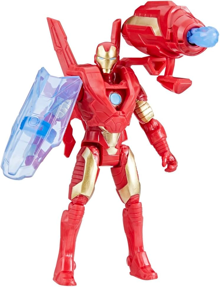 Figura de acción Iron Man, 4 pulgadas, equipo de batalla