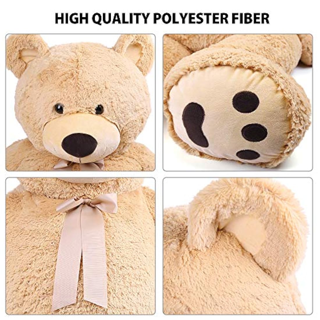 Peluches - Oso de peluche gigante (4.9 ft)