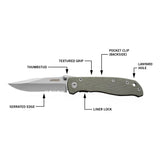 Cuchillo Ranger para defensa en campamentos