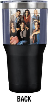 Taza de Acero Inoxidable LOGOVISION 30 oz con Tapa Deslizante