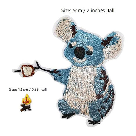Parche para barbacoa con diseño de oso de Koala