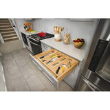 Rev-A-Shelf - Bandeja de madera poco profunda, Madera, Rojo