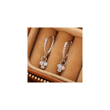 Aretes colgantes de aro para mujeres
