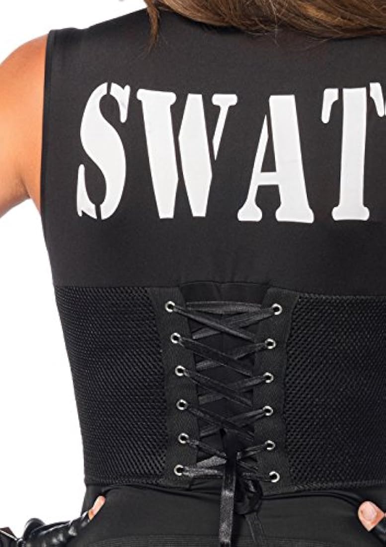 Disfraz de comandante swat para mujer