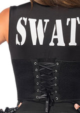Disfraz de comandante swat para mujer