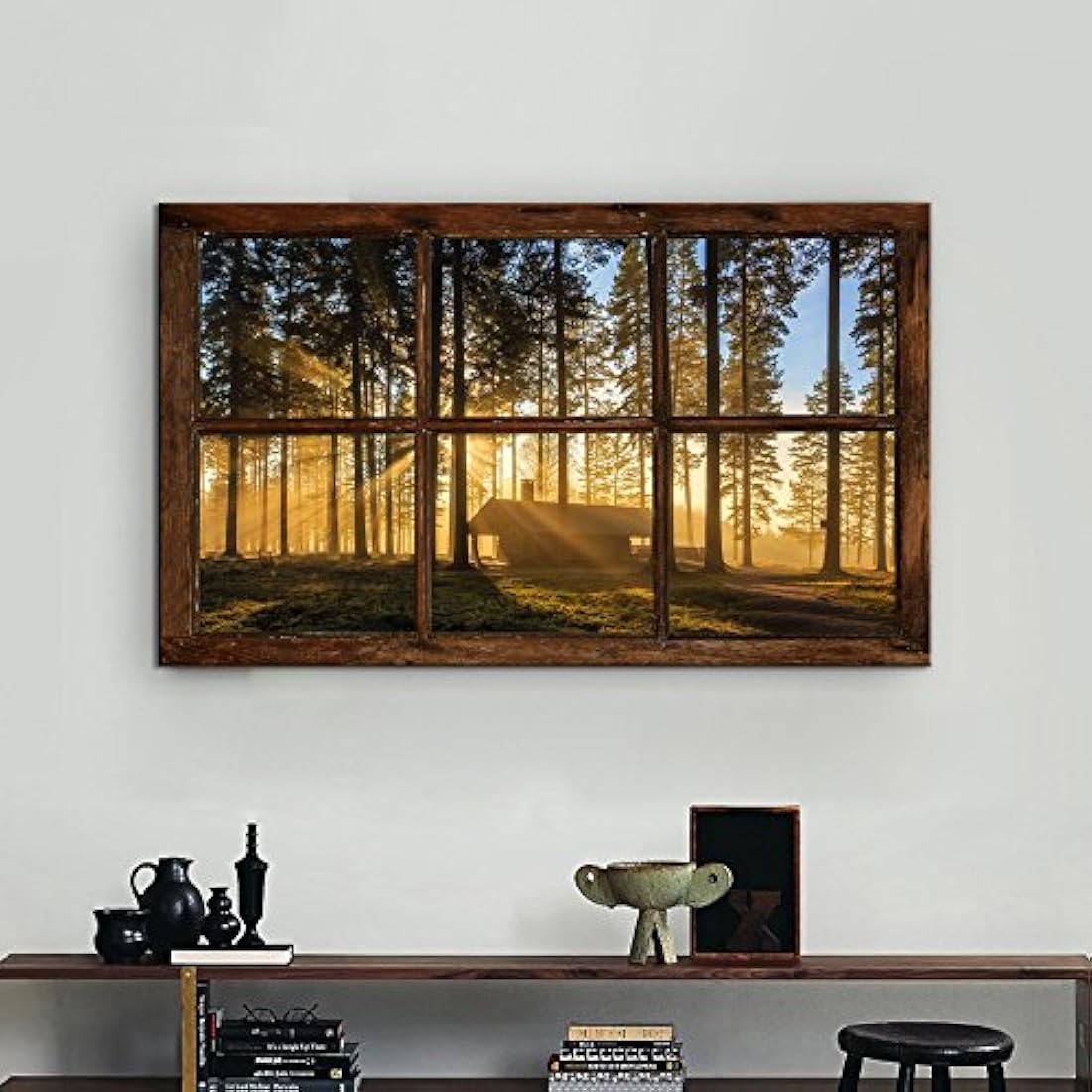Cuadro decorativo para pared (tamaño grande), diseño retro
