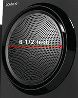 Altavoz de audio estéreo inalámbrico Bluetooth con sonido