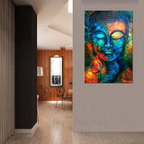 Lienzo SUNFROWER ART decorativo para pared, diseño de Buda
