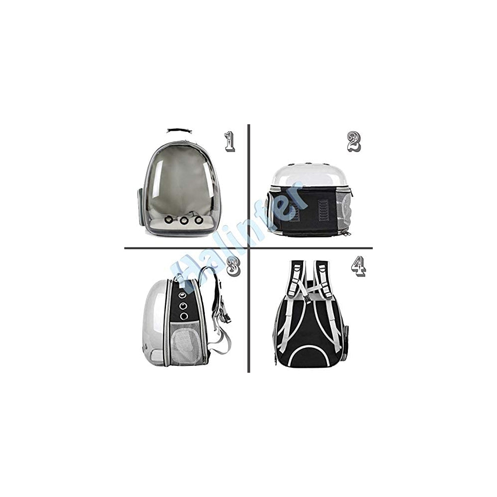 Mochila expandible para gatos se adapta a hasta 20 libras