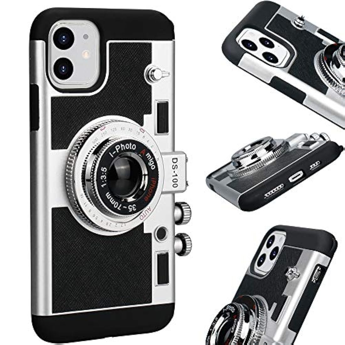 Funda de piel con tapa para Samsung Galaxy S8 Plus,iPhone 11