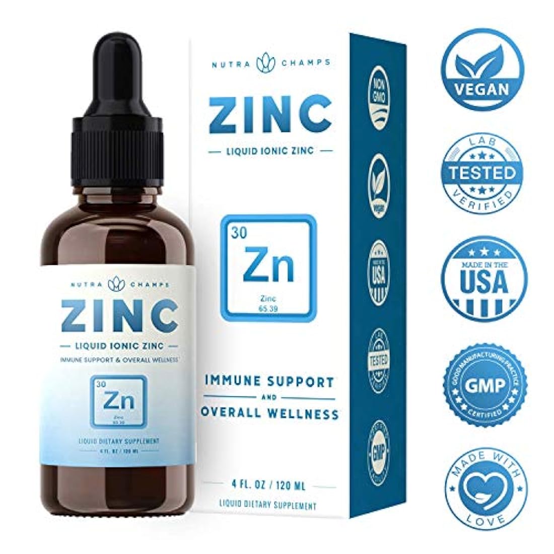 zinc orgánico - Impulso del sistema de apoyo inmunológico