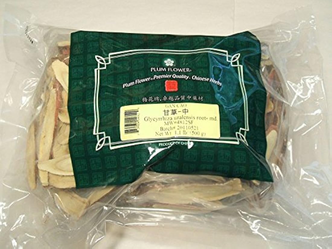 Raíz de Regaliz rodajas de tamaño mediano/gan 1.1lb/500 G