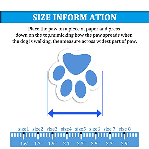 CovertSafe&amp; - Botas para perros antideslizantes, botines impermeables para exteriores, zapatos para perros medianos y grandes 4 unidades