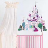 Runtoo Vinilos de Pared Castillo para Niñas Decoración Infantil