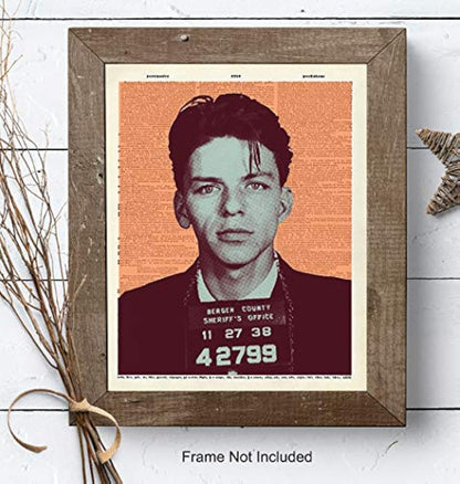 Poster Cartel de Frank Sinatra 8 x 10, foto de arte