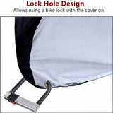 Cubiertas para bicicleta, impermeables con agujero para candado