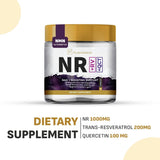 NAD+ Triple Acción NR, Resveratrol, Quercetina - Antienvejecimiento
