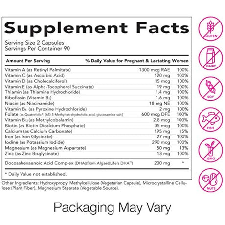 Total Prenatal 200 mg DHA - Soporte nutricional recomendado