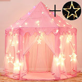 Tienda de campaña de castillo de princesas para niñas