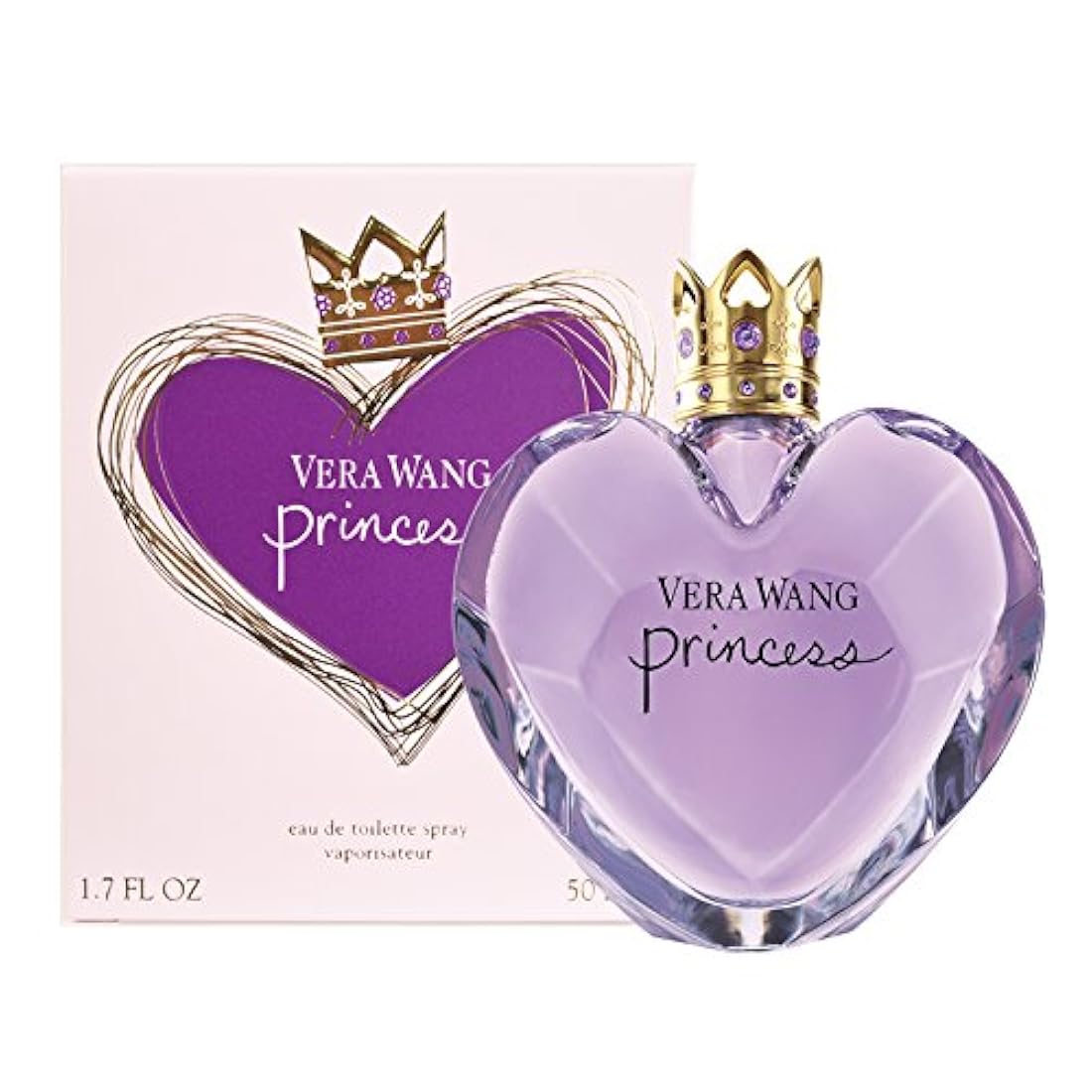 Princess by Vera Wang para mujer Eau de Toilette Spray 1.7 onzas