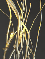 Rama iluminada para decoración del hogar