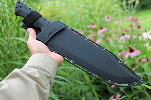 Cuchillo de hoja fija de espiga