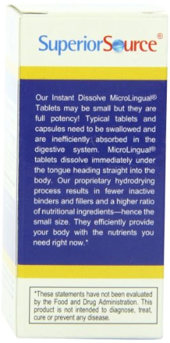 Suplementos nutricionales Superior Source 5-HTP, 50 mg, 60 unidades