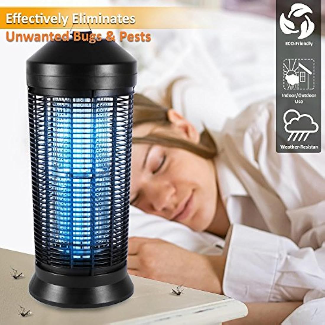 Lámparas Repelentes eléctricas SERENELIFE PSLBZ42