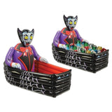 Beistle - vampiro inflable y ataúd enfriador