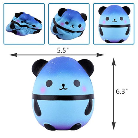 Juguetes de panda con aroma de huevo
