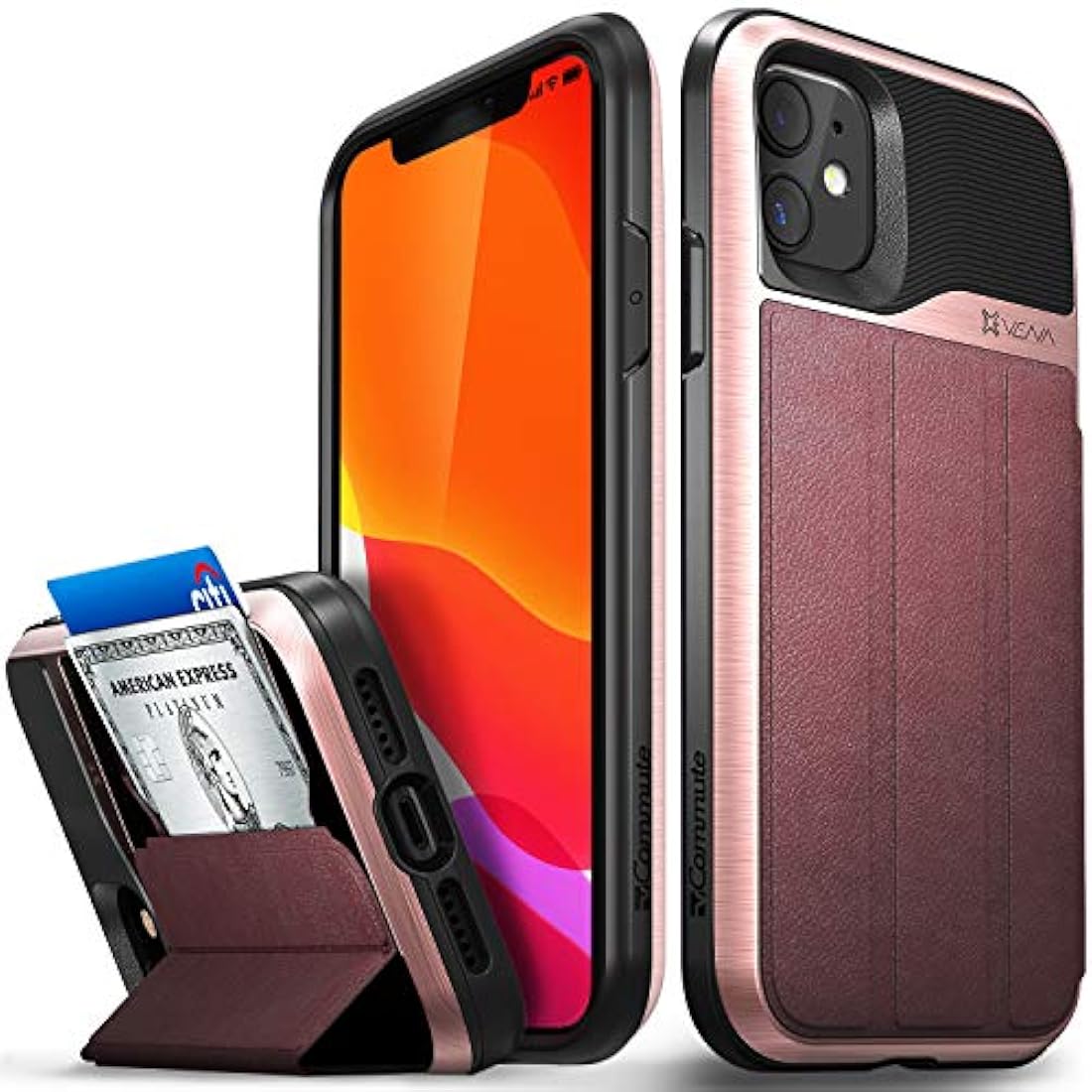 Vena Funda tipo cartera para iPhone 11
