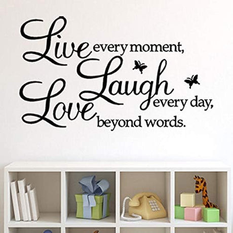 Vinilo Decorativo Rertcioph - Frases Inspiradoras para la Familia