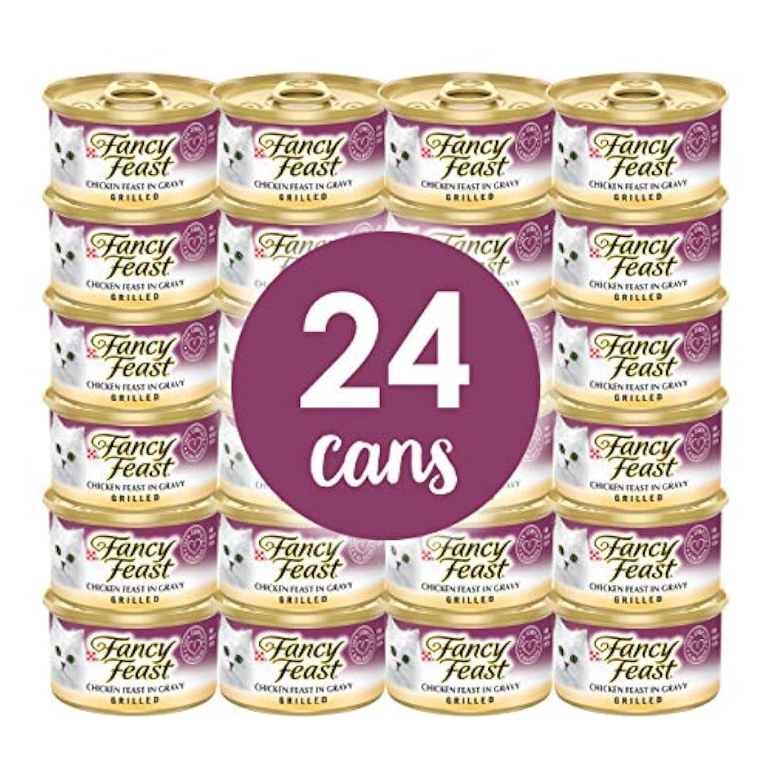 Purina Fancy Feast - Fiesta a la parrilla con salsa enlatada