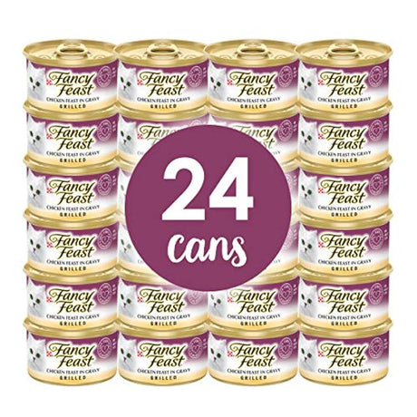 Purina Fancy Feast - Fiesta a la parrilla con salsa enlatada
