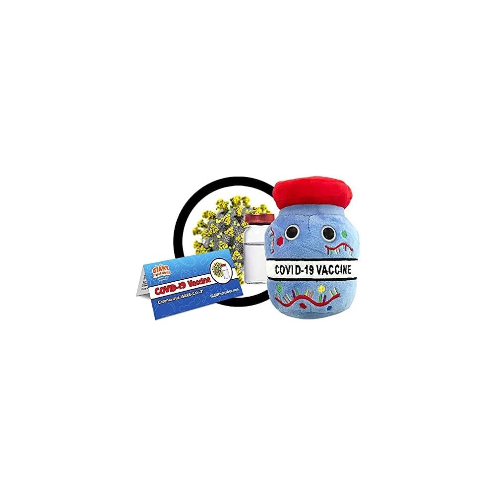 Peluches Vacuna Color Azul