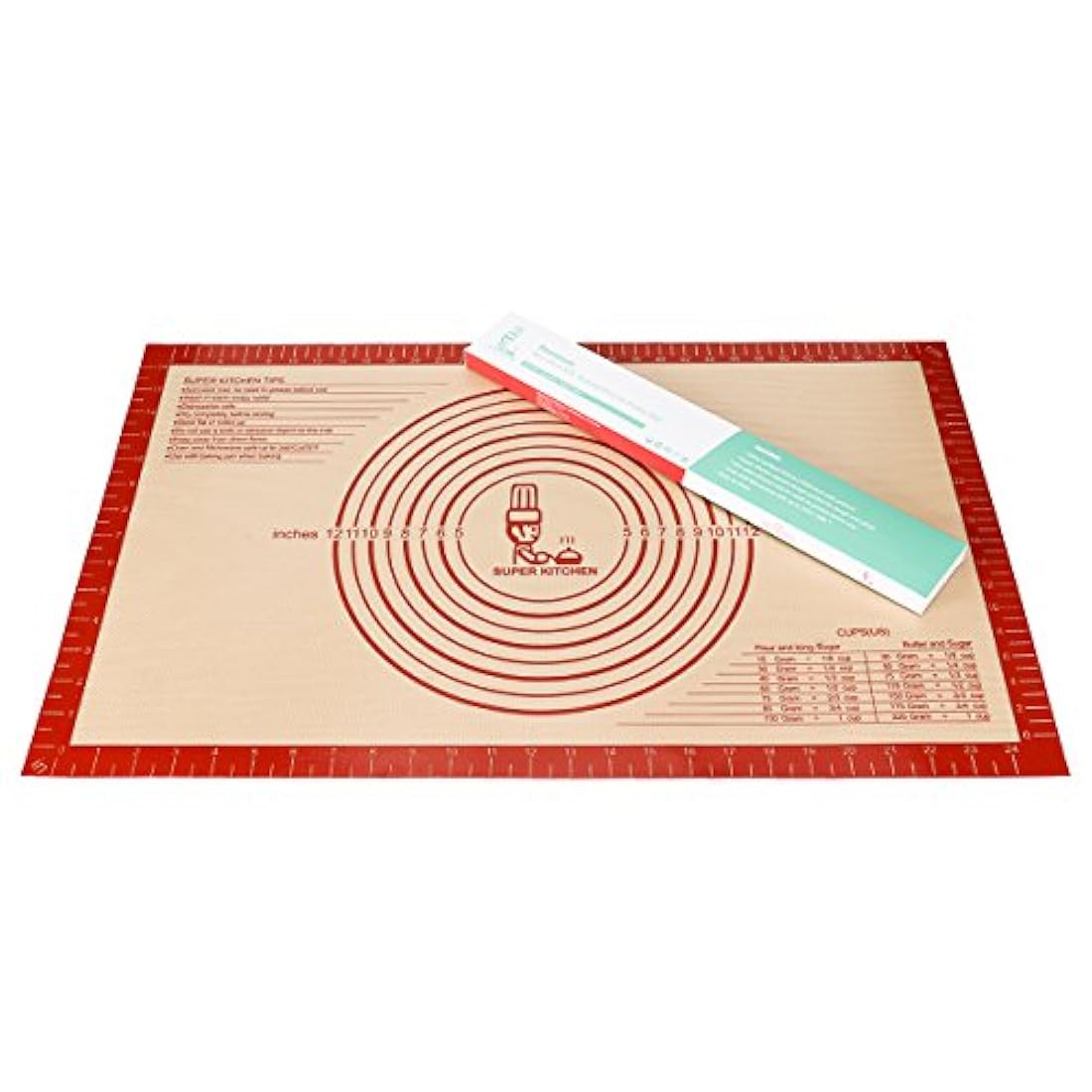 Folksy Super Kitchen  Alfombrilla antideslizante de silicona