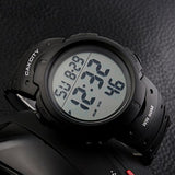 Reloj deportivo digital para hombre con pantalla LED