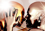 artgeistLienzo decorativo para pared diseño de pareja