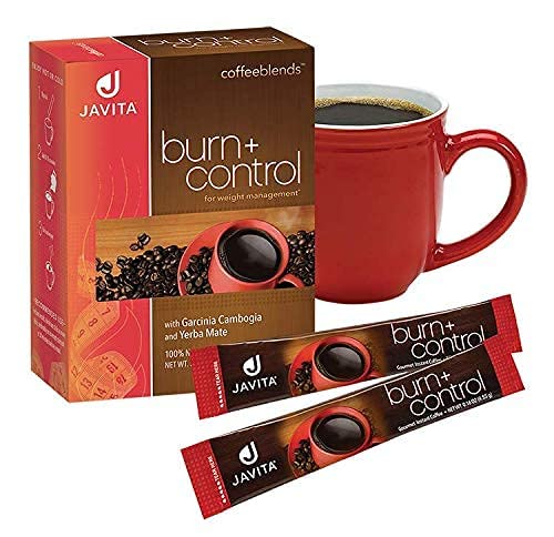 Café Instantáneo Javita Burn + Control con Garcinia y Yerba Mate