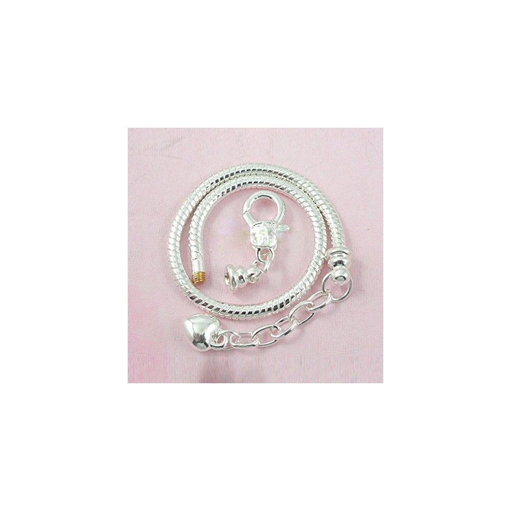 Pulseras y tobilleras con cadena de serpiente y dijes