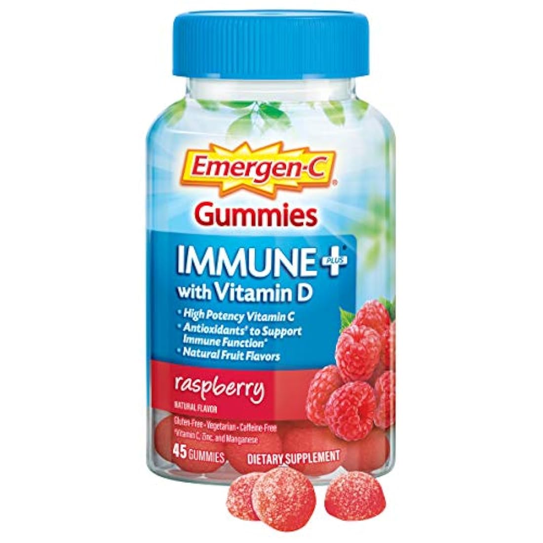 Suplemento dietético masticable Emergen-C Suplemento dietético masticable, tableta con vitamina C y vitamina B6, 1, 1