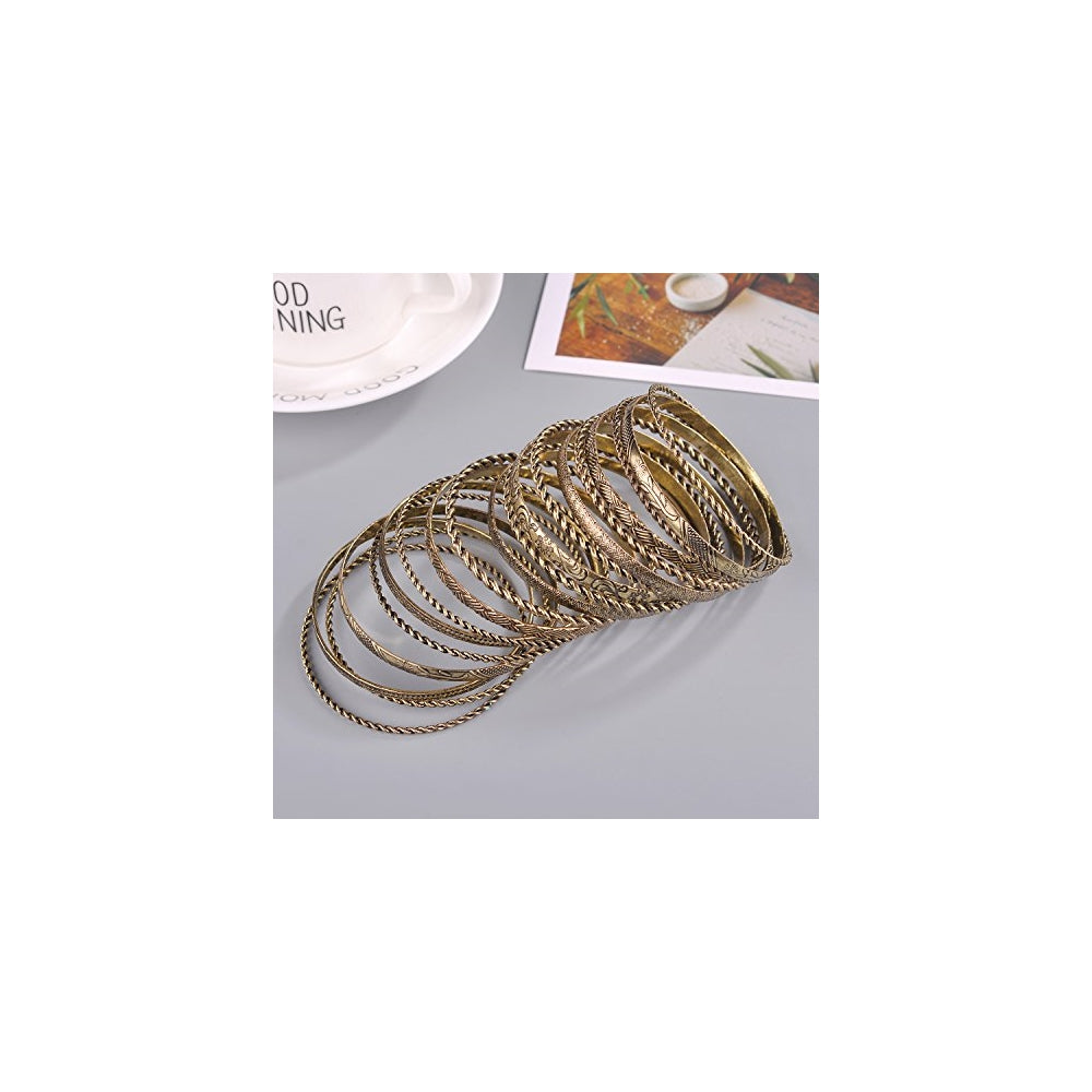 Pulseras y tobilleras diseño azteca con flores mixtas