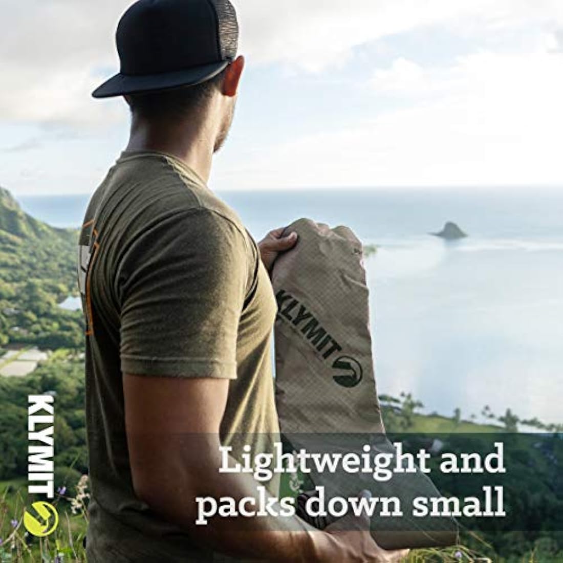 KLYMIT STATIC V - Almohadilla de dormir ligera y cómoda