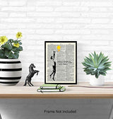 cartel decorativo de Cita inspirada de Audrey Hepburn
