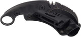 Cuchillo de supervivencia táctico de doble filo con funda