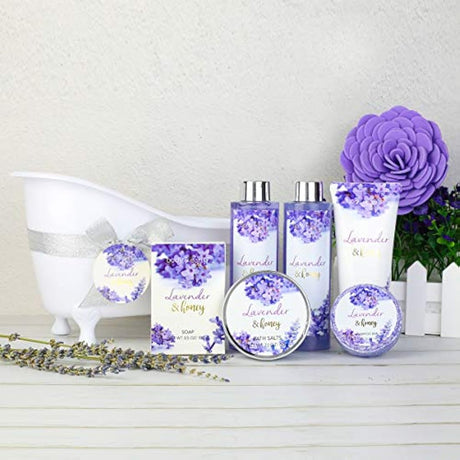 Set de regalo de baño y cuerpo – cuerpo y tierra 8 piezas
