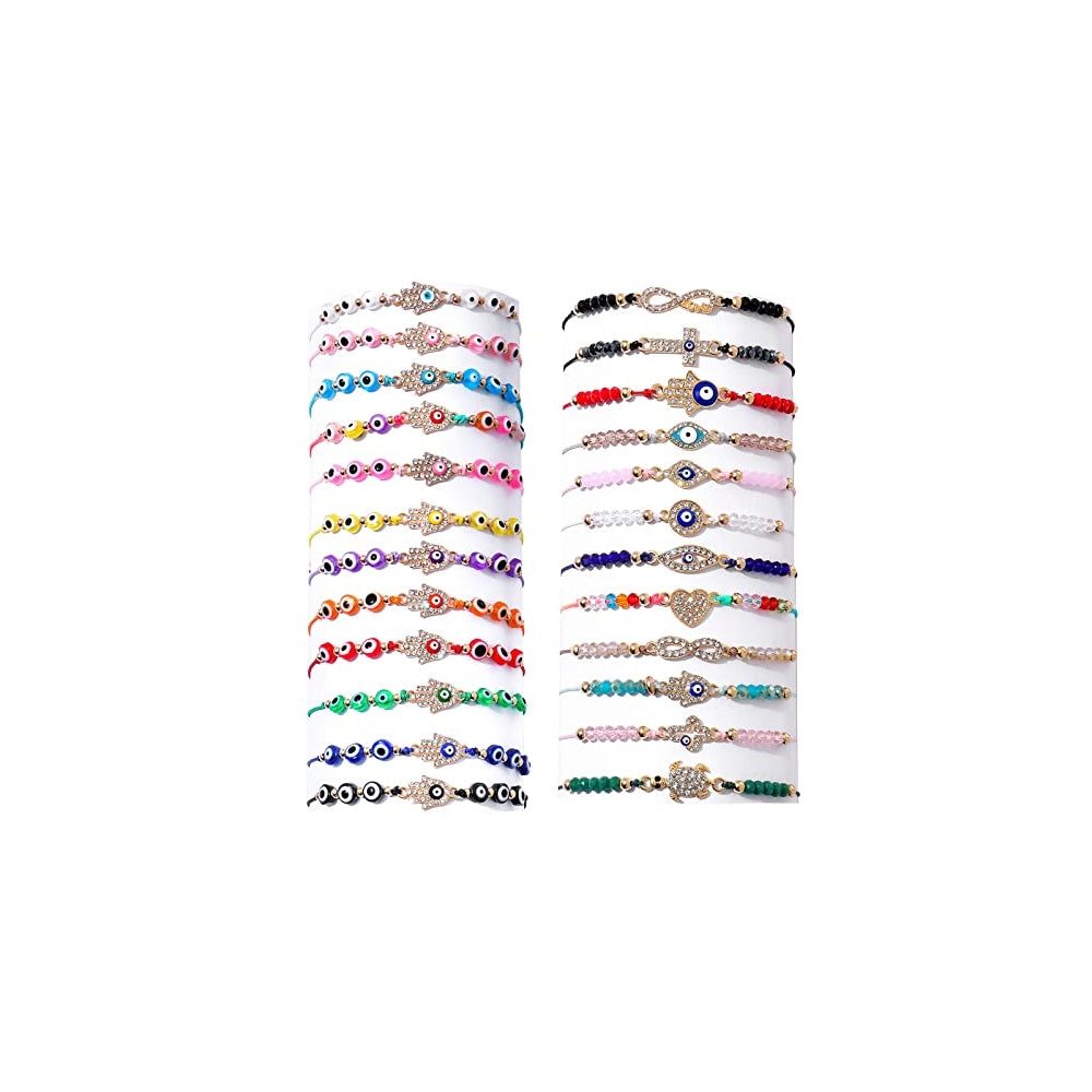 Pulseras y tobilleras mexicanas de ojo contra el mal de ojo