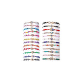 Pulseras y tobilleras mexicanas de ojo contra el mal de ojo