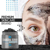 Exfoliante de carbón activado con colágeno M3 Naturals