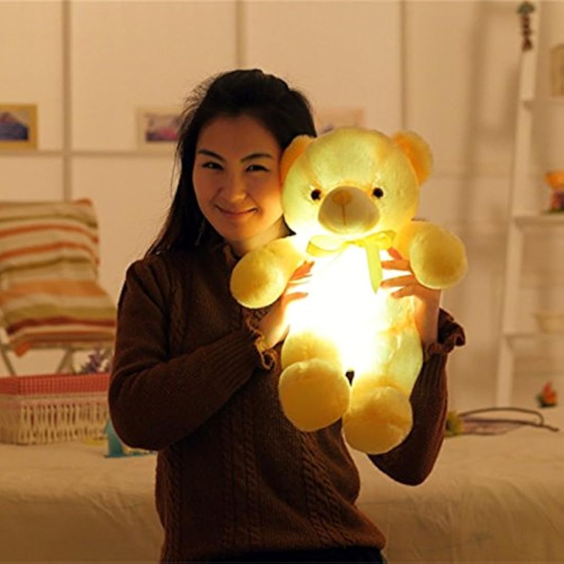 Peluche de oso brillante